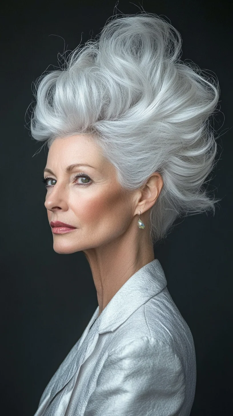 Elevate Your Elegance: The Timeless Volume of Glamorous Gray Hair