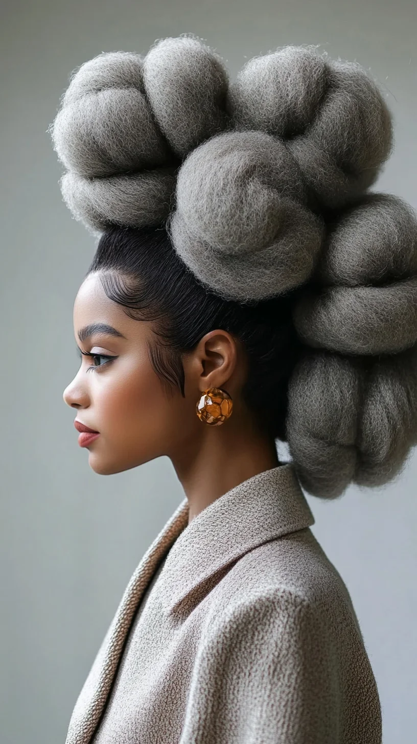 Elevate Your Look with Bold, Sculptural Updos for a Show-Stopping Statement