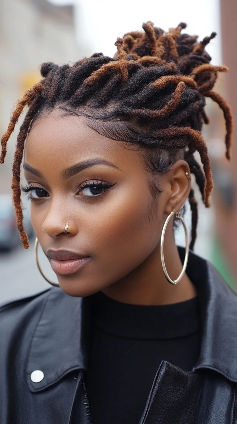 Elevate Your Look with Effortlessly Chic Half-Up Locs for Every Occasion