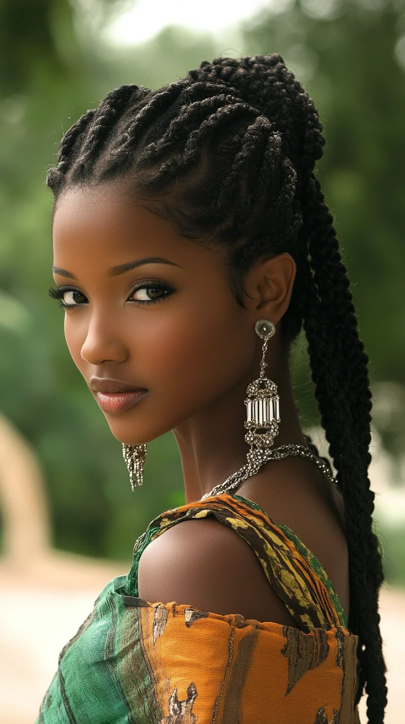 Elevate Your Look with Elegant, Long Box Braids for Stunning Versatility