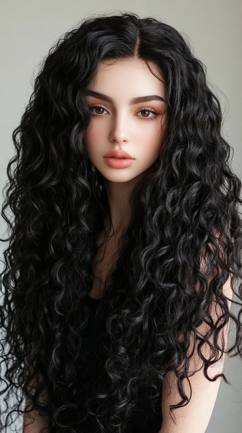 Embrace the Volume: Dreamy Defined Curls for Effortless Glam