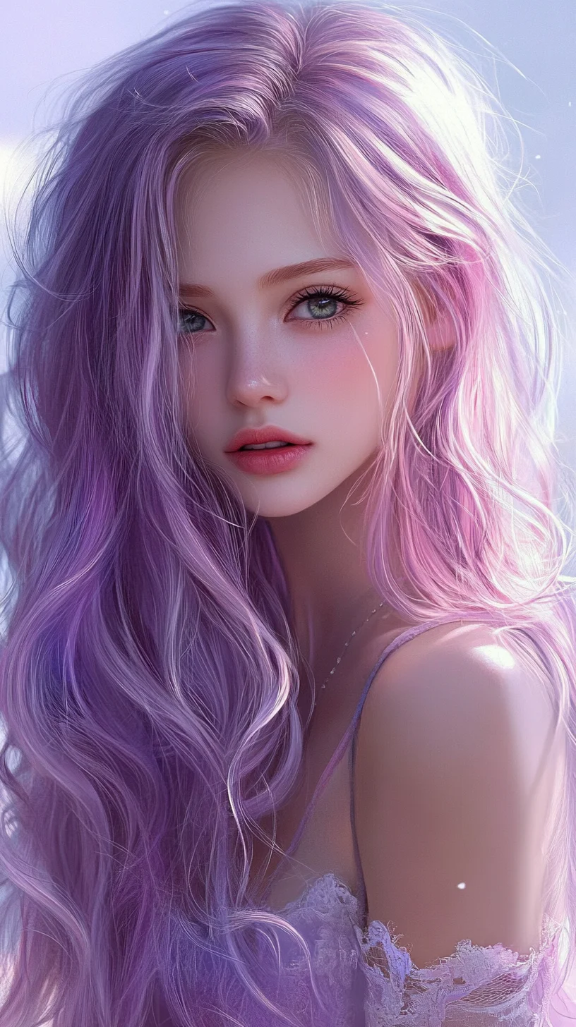 Enchanting Lavender Waves: A Dreamy Style for Every Occasion