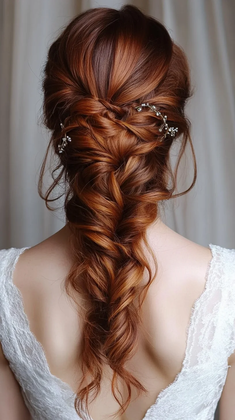 Intricate Braided Elegance: A Perfect Blend of Romance and Style