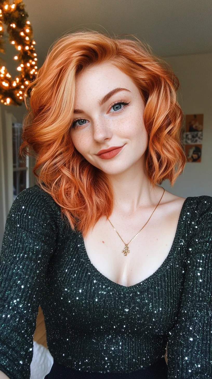 Radiant Copper Curls: Effortless Elegance for Every Occasion