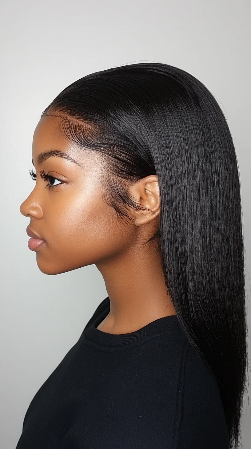 Sleek and Chic: Achieve the Perfectly Polished Straight Hairstyle