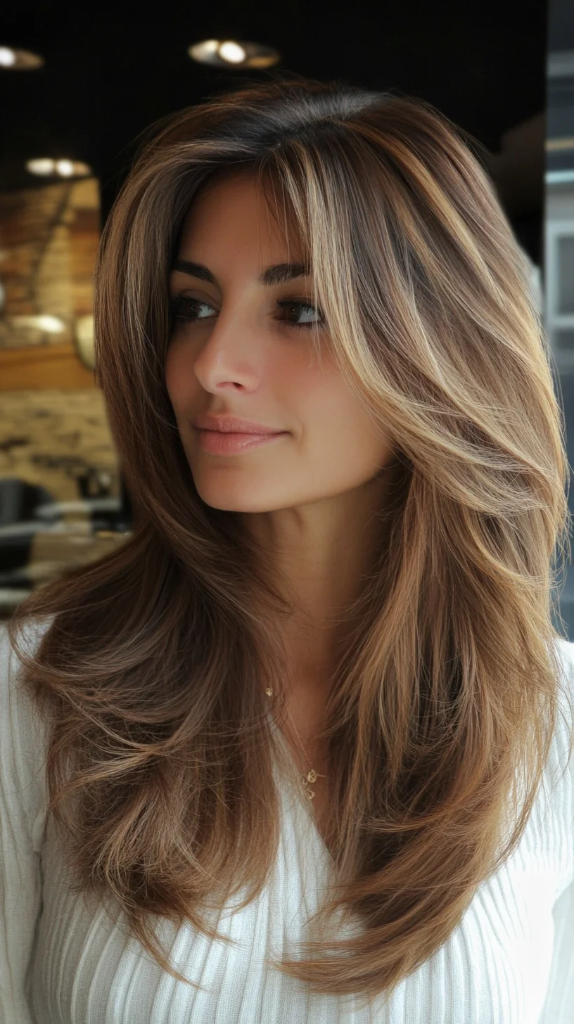 Softly Layered Waves for Effortless Elegance and Volume