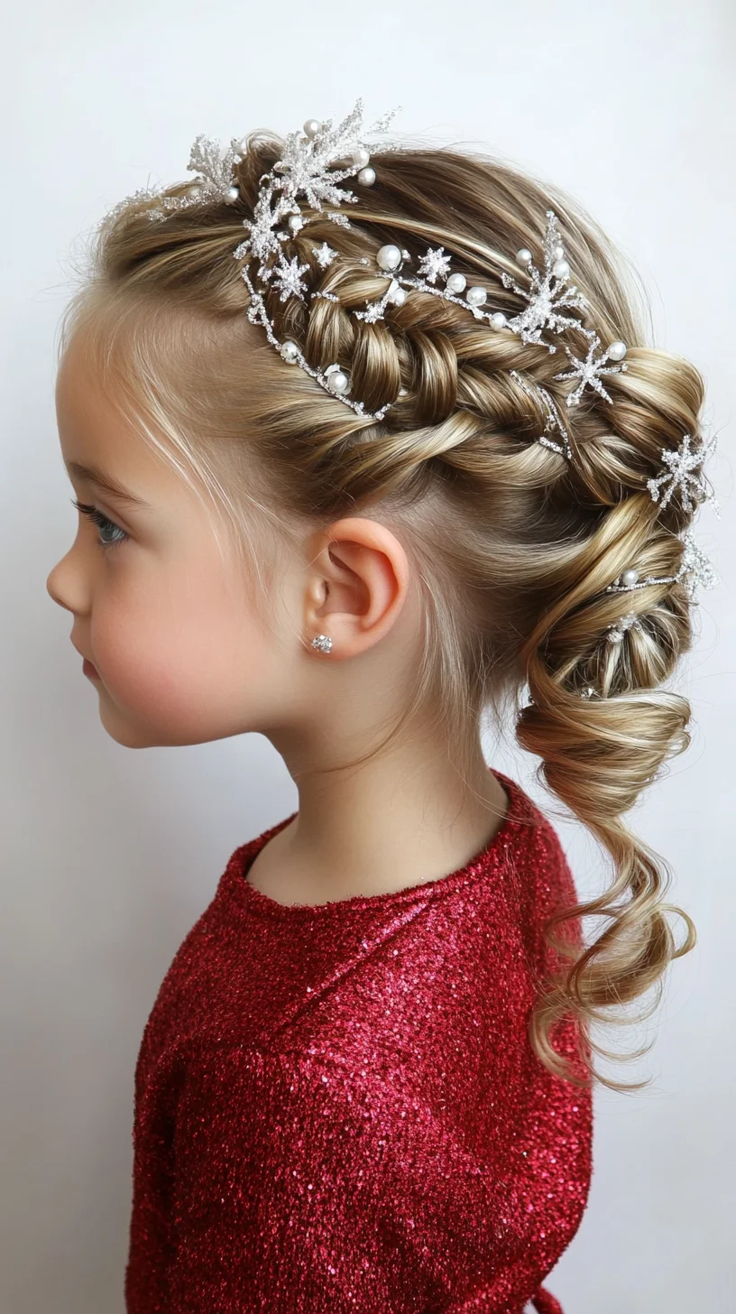 Sparkling Princess Braid: A Whimsical Twist for Enchanting Occasions