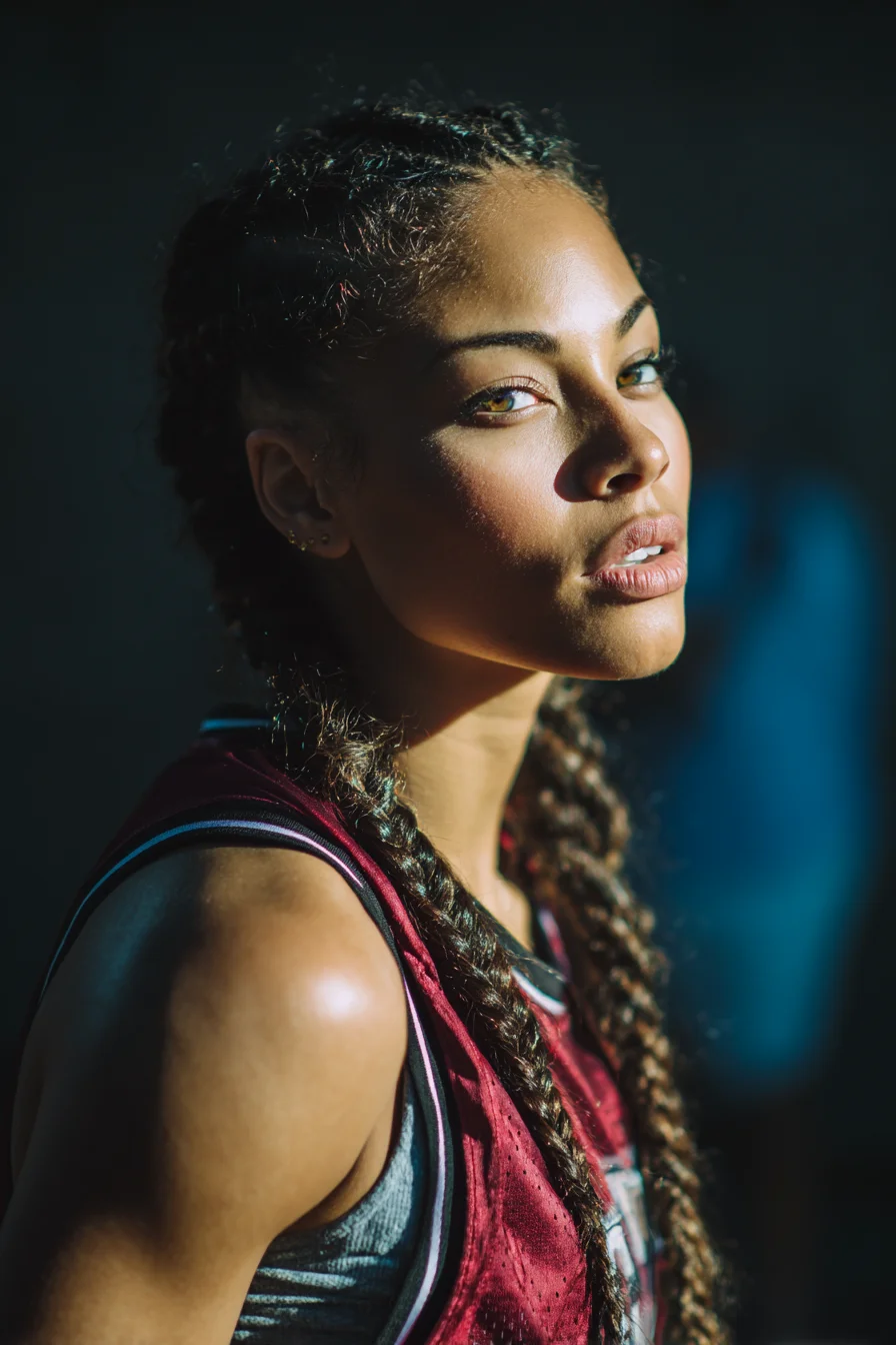 Double Dutch (Boxer) Braids — Long Twin Cornrows for Active Styles