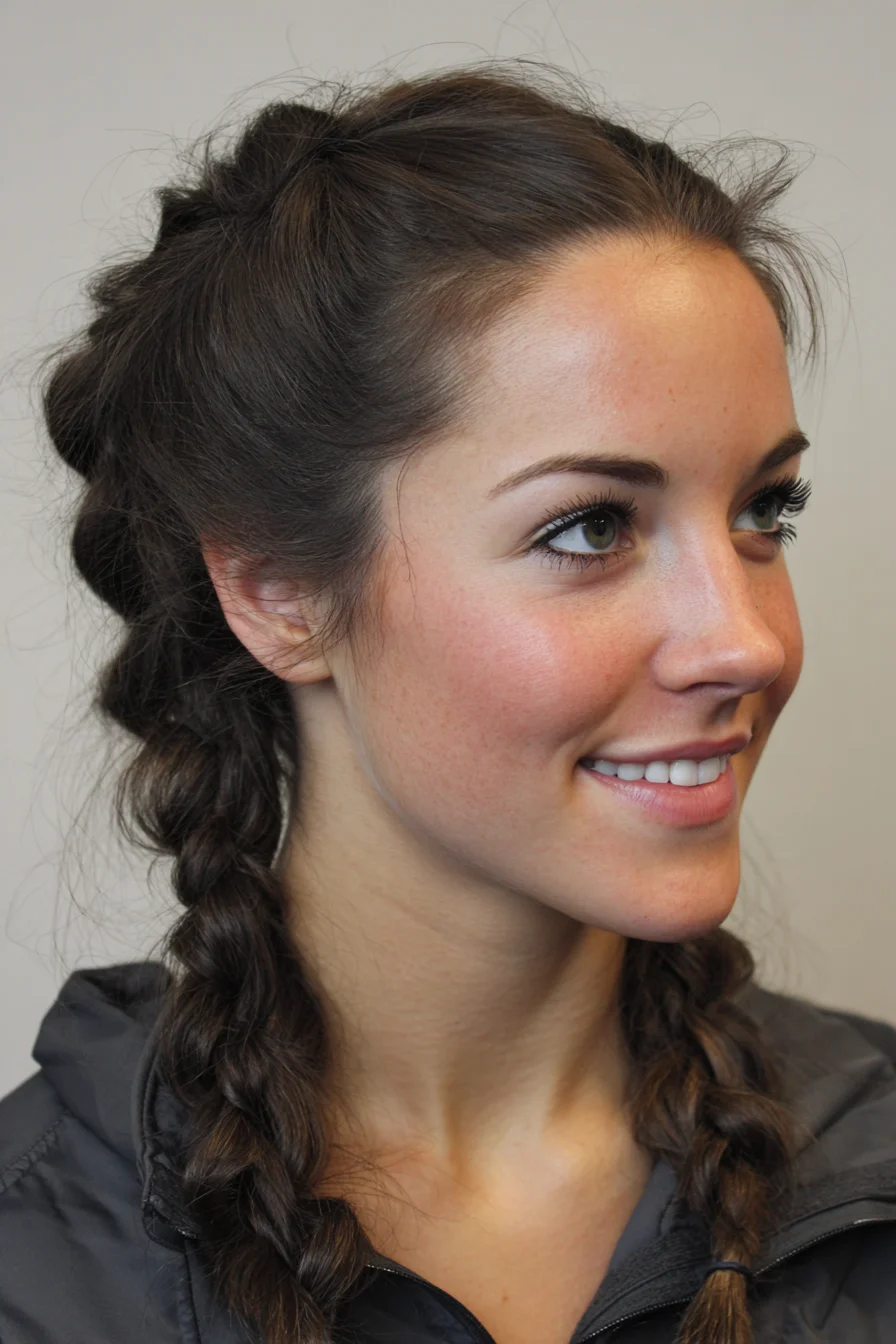 Double Dutch (Boxer) Braids — Textured Two Dutch Braids for Medium to Thick Hair