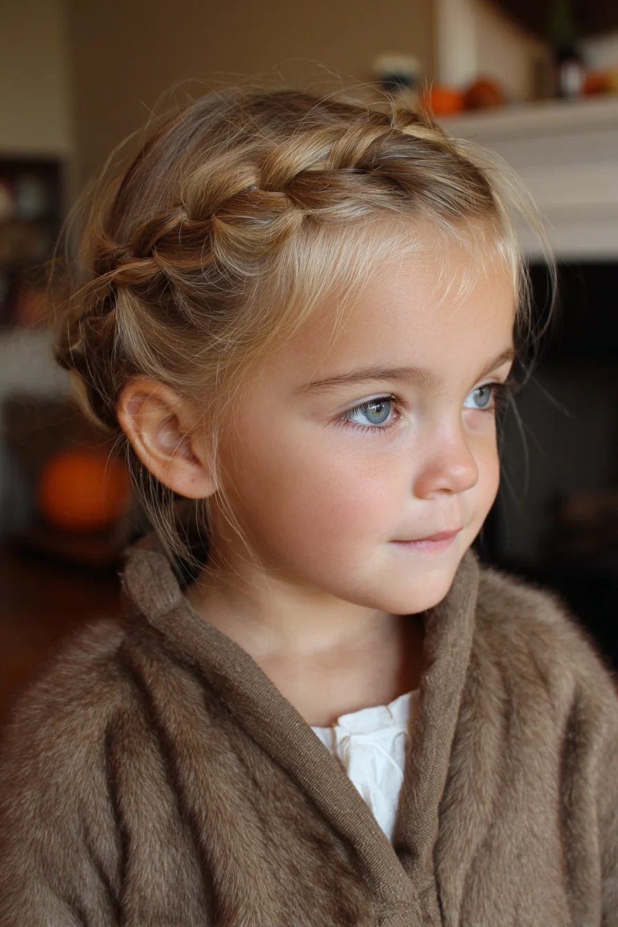 Dutch Crown Braids — Soft Halo Updo for Fine to Medium Hair