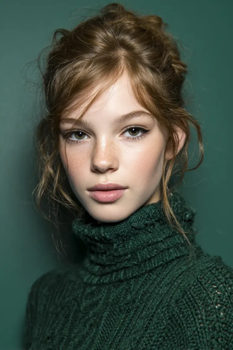 20 Turtleneck Hairstyles for Women — Chic, Flattering & Easy Featured Image