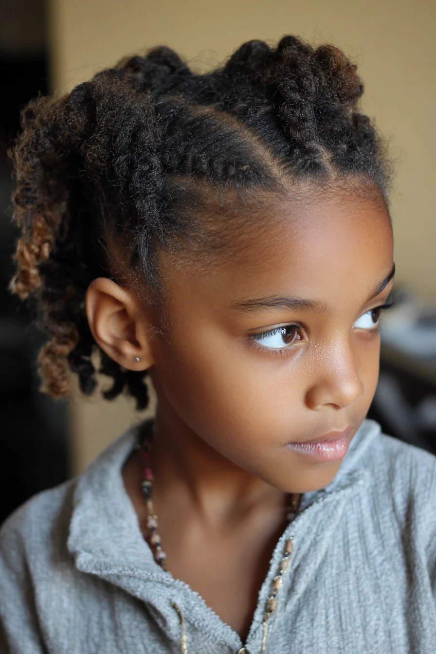 Flat Twists into Mini Twists — Protective Natural Style for 3C–4C Hair