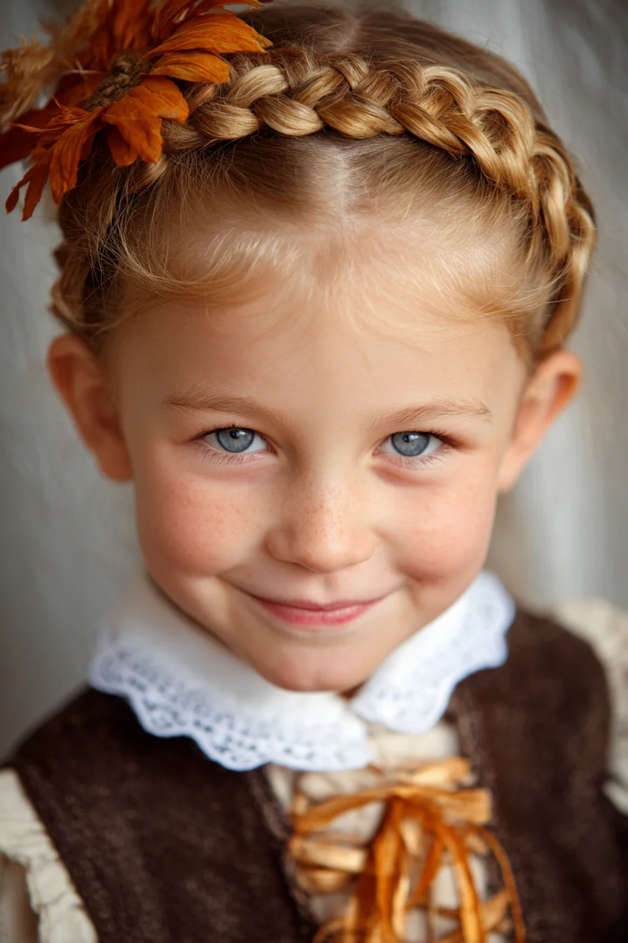 Halo Crown Milkmaid Braid — Braided Headband for Fine to Medium Hair