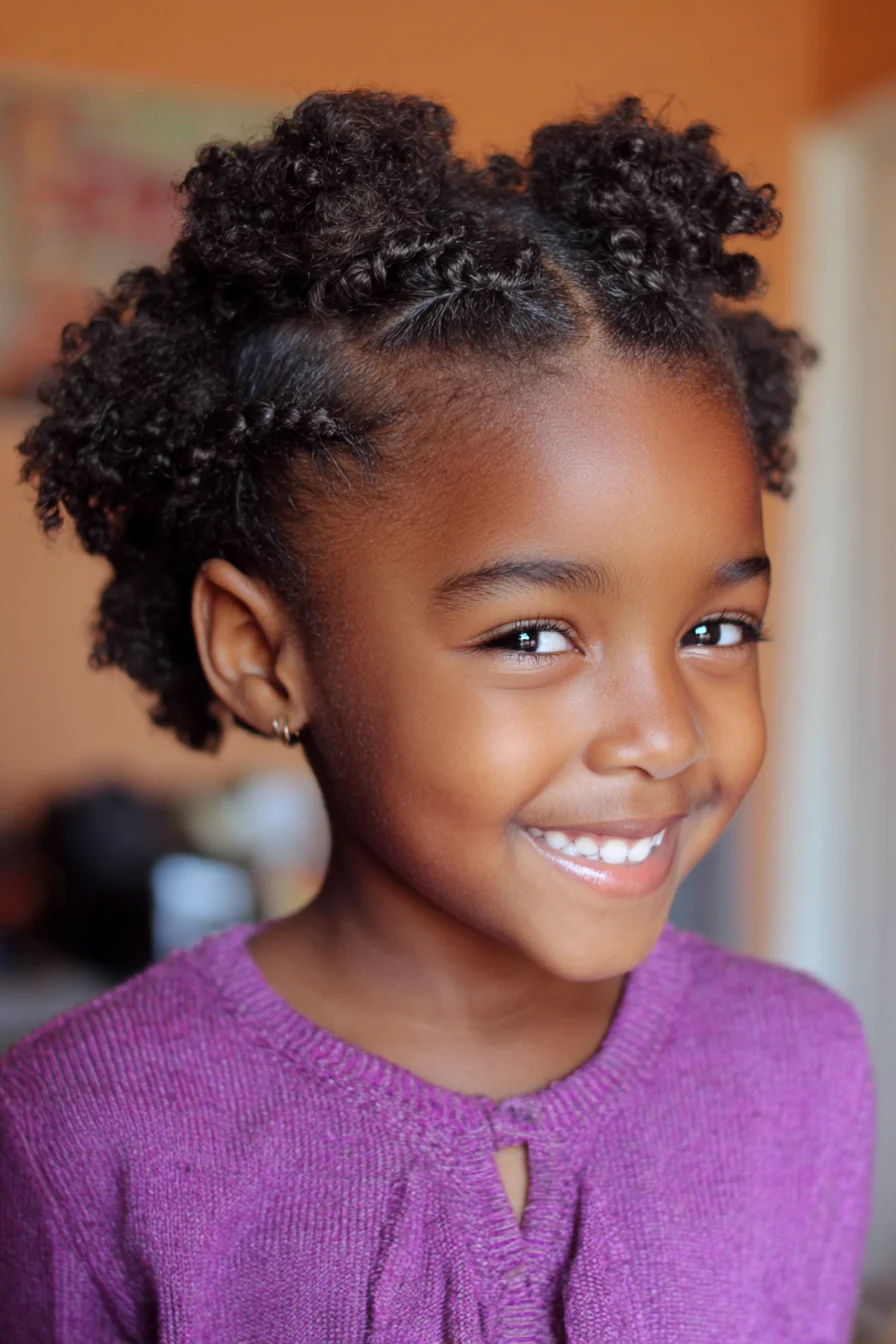 Mini Bantu Knots and Mini Puffs — Defined Style for Natural Type 4 Hair