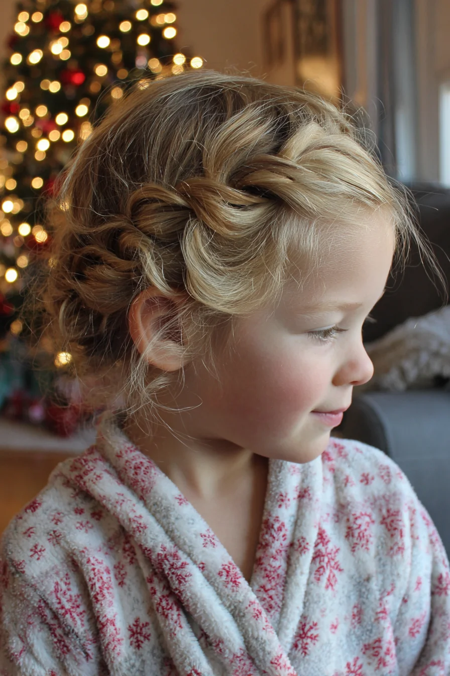 Soft Twisted Crown (Halo Twist) — Loose Two‑Strand Crown Braid for Fine to Medium Hair