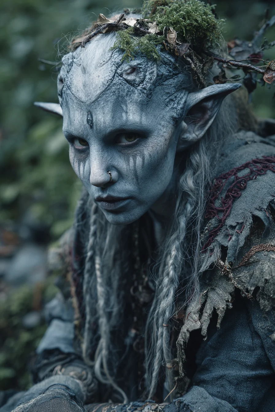 A Forest Spirit Born from Stone