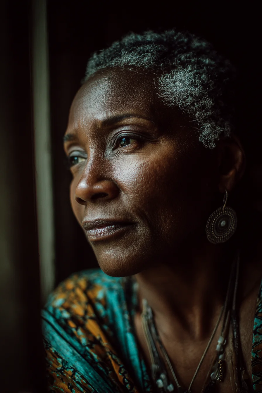 A Quiet Moment by the Window