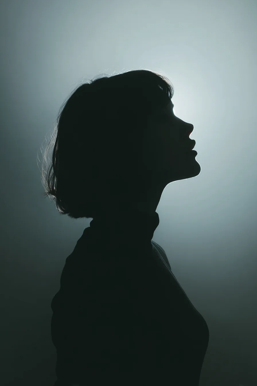 A Silhouette Turned Toward the Light