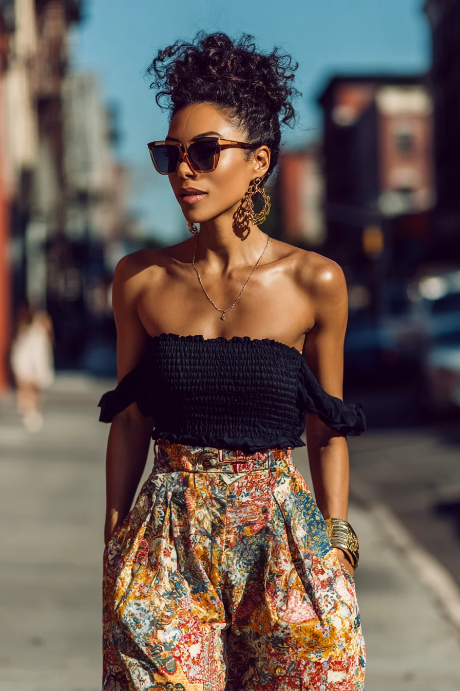 Bold Prints Meet City Heat