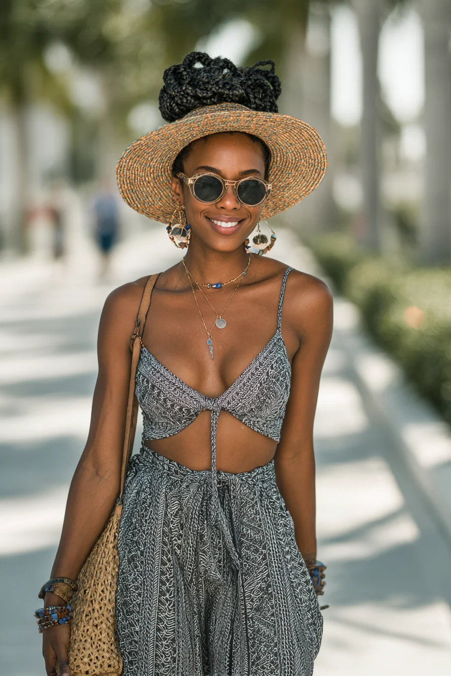 Breezy Boho Vibes on the Boulevard