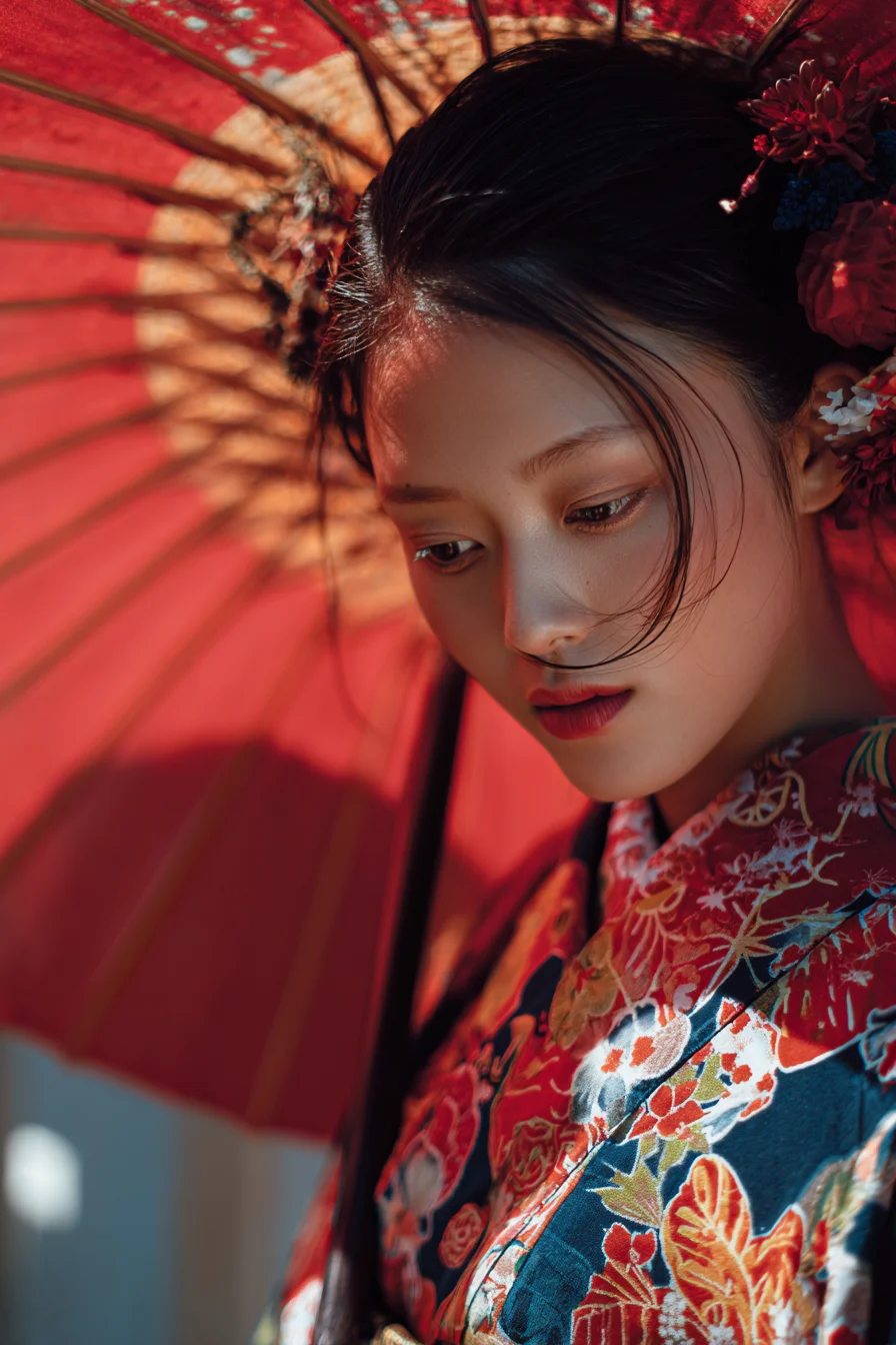 Crimson Shade and Quiet Grace