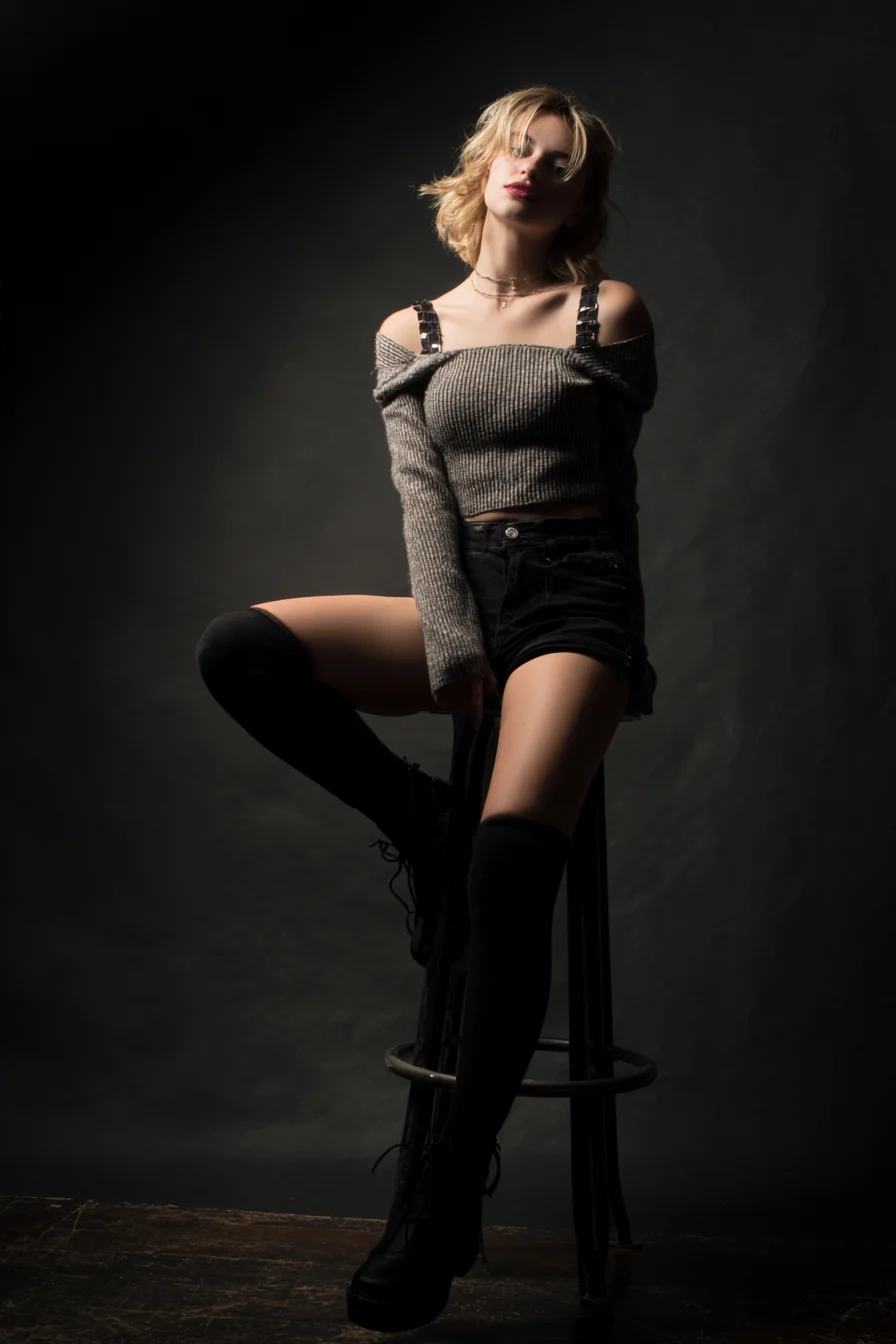 Dark Studio Confidence