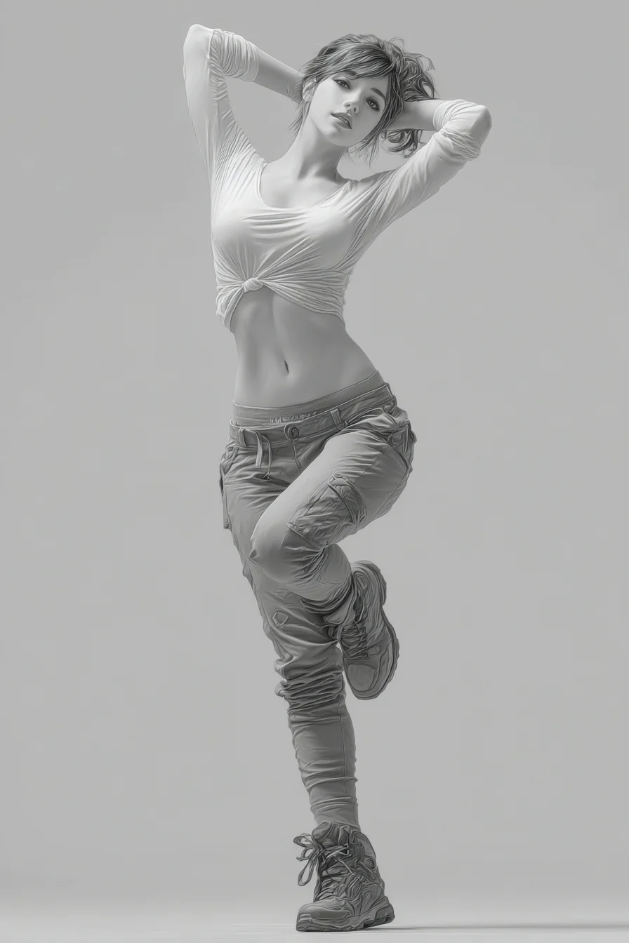 Effortless Street Style in Monochrome