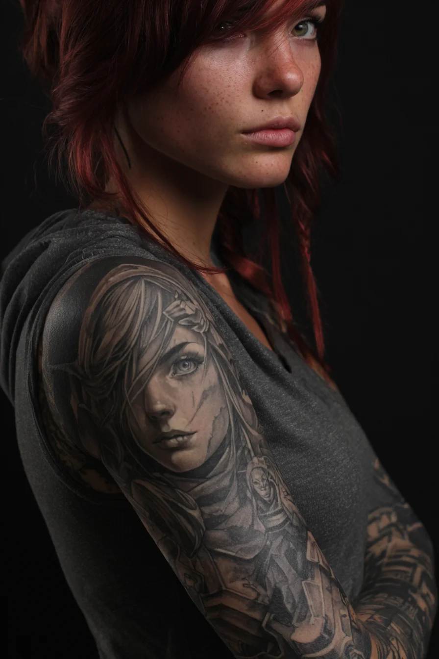 Ink and Identity in Black and Grey