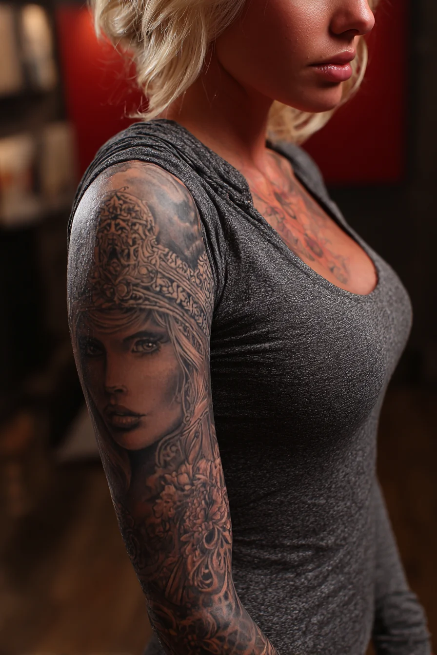 Living Canvas in Black and Grey