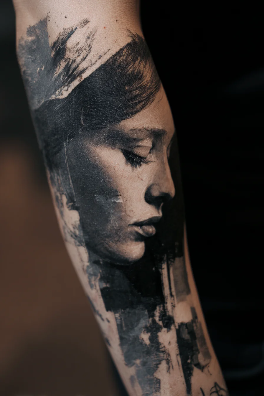 Portrait in Ink and Shadow