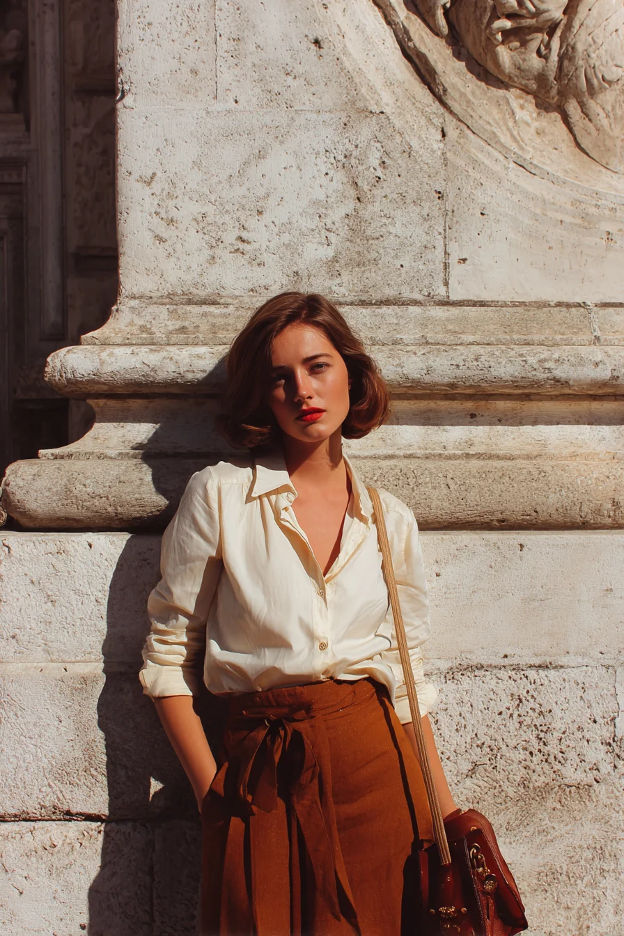 Roman Afternoon in Warm Neutrals