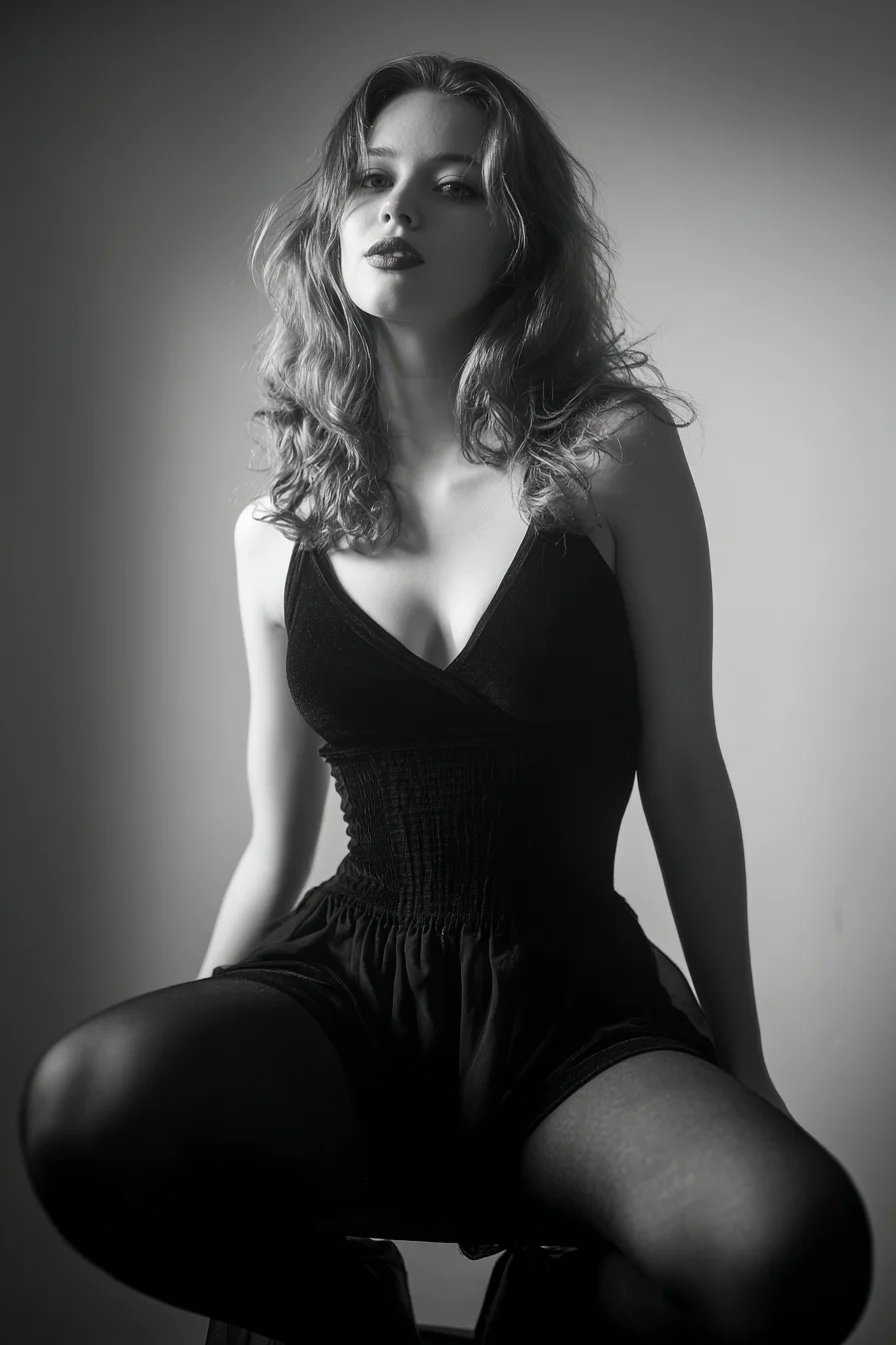 Shadow and Stillness in Black