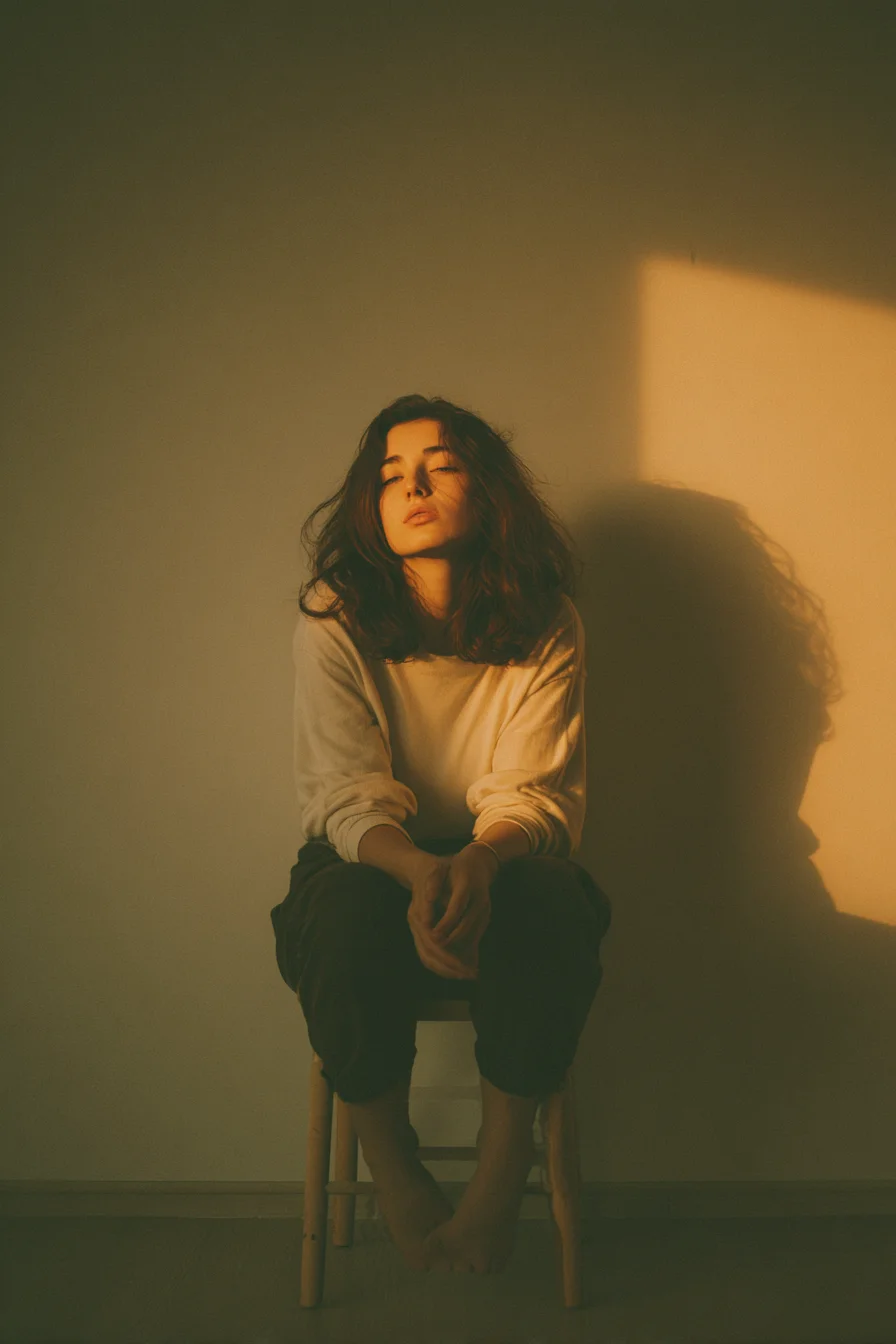 Still Moment in Golden Light