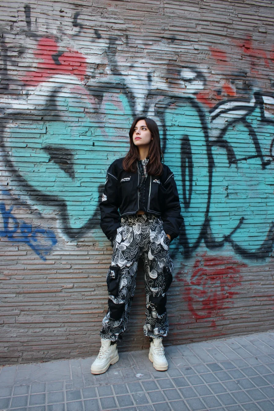 Street Art Backdrop, Urban Edge