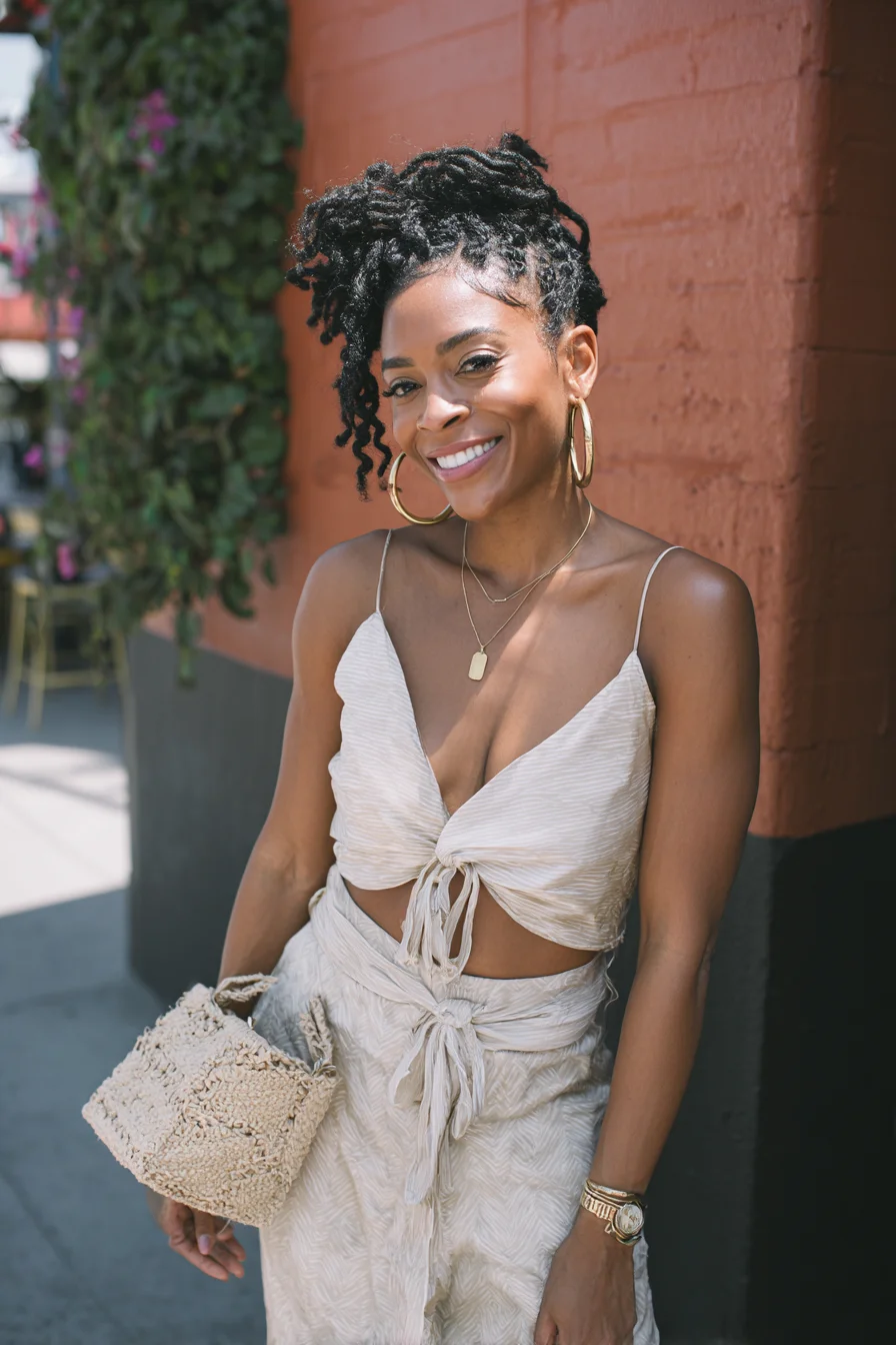 Sun-Drenched Neutrals on the Street