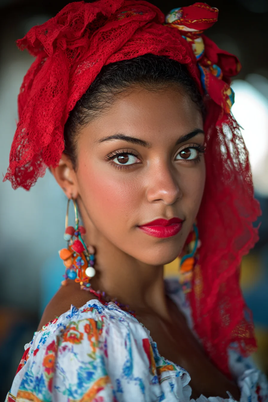 Vibrant in Red and Color