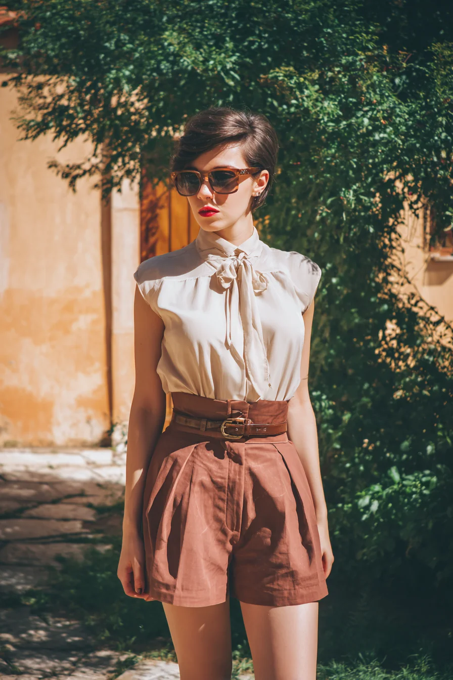 Vintage Warmth in the Afternoon Sun