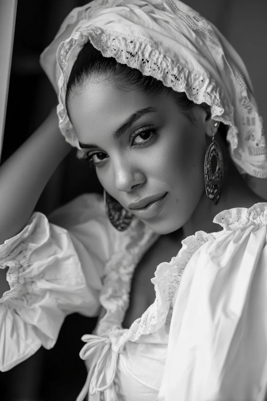 White Lace and Quiet Confidence