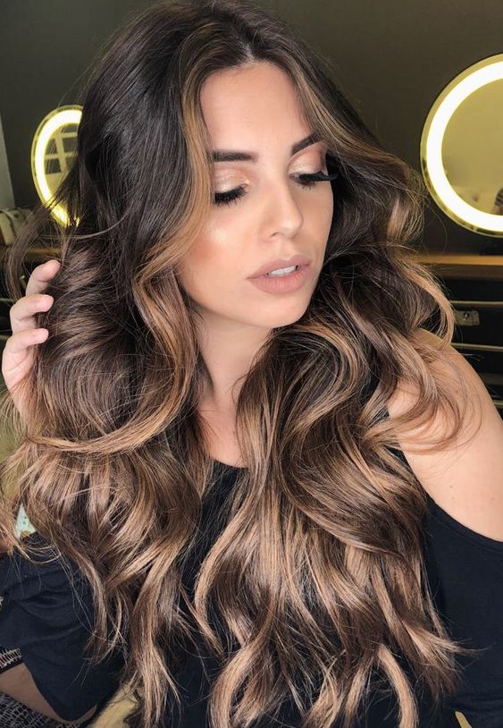 Front View Visual Idea Front View Visual Idea — Reverse Balayage