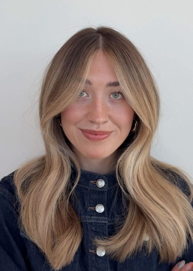 Ash Blonde Balayage With Long Layers — Low Maintenance Winter Haircuts