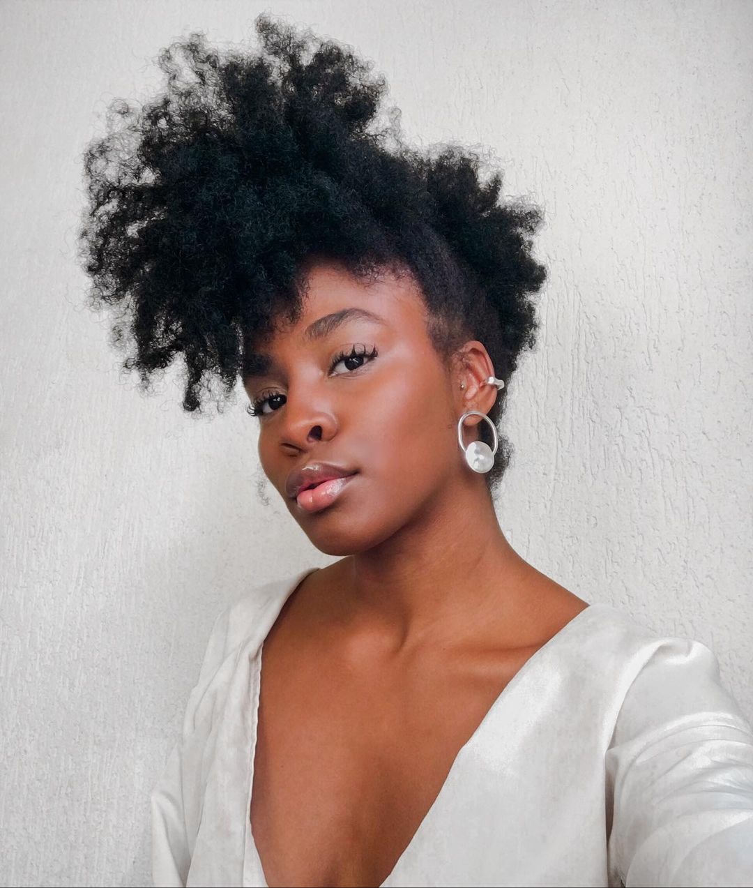 Voluminous Tapered Afro Voluminous Tapered Afro — Winter Hairstyles for Black Women