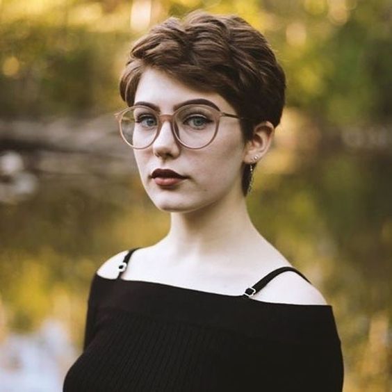 Soft Textured Pixie With Wispy Bangs Soft Textured Pixie With Wispy Bangs — Winter Haircuts for Square Faces