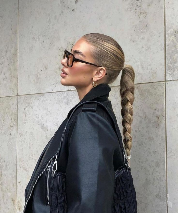 Braided Ponytail With Crown Detail — Winter Ponytail Hairstyles