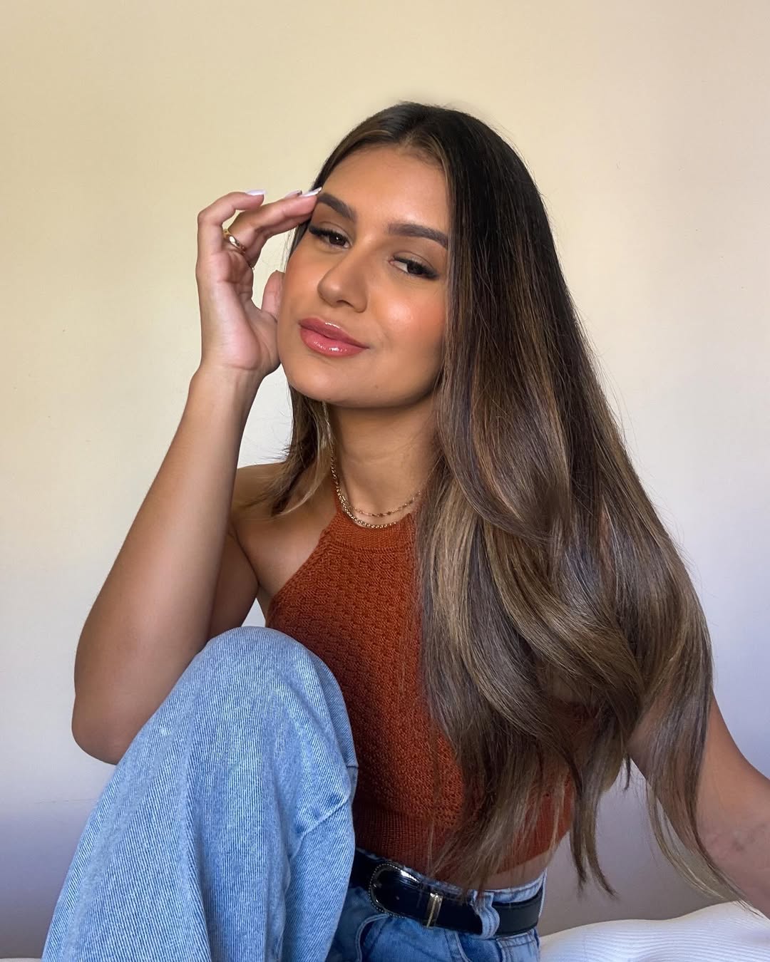 Warm Brown With Cinnamon Tones Warm Brown With Cinnamon Tones — Cinnamon Brown Hair