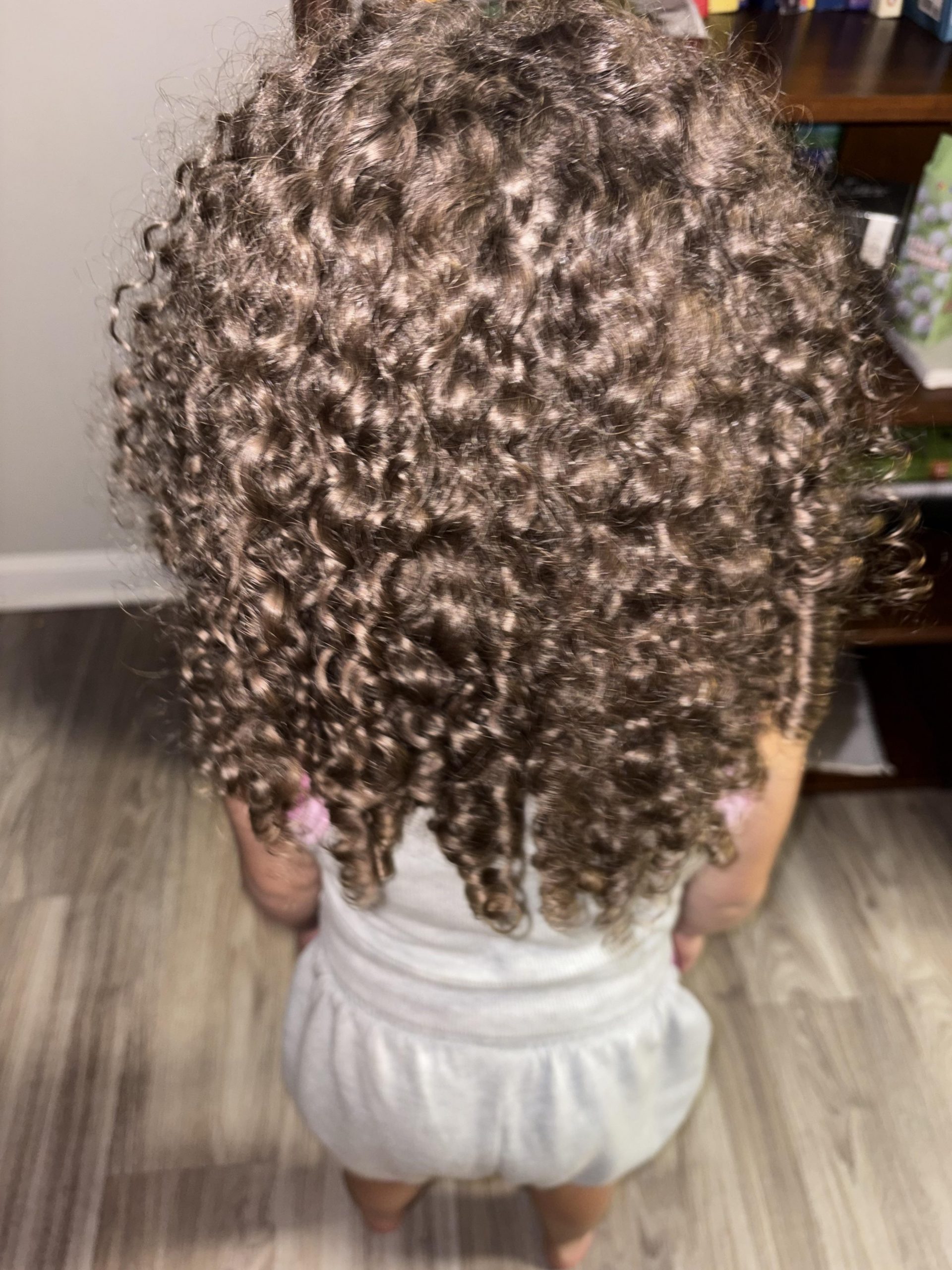 Air-Dried Defined Curls — Winter Hairstyles for Kids
