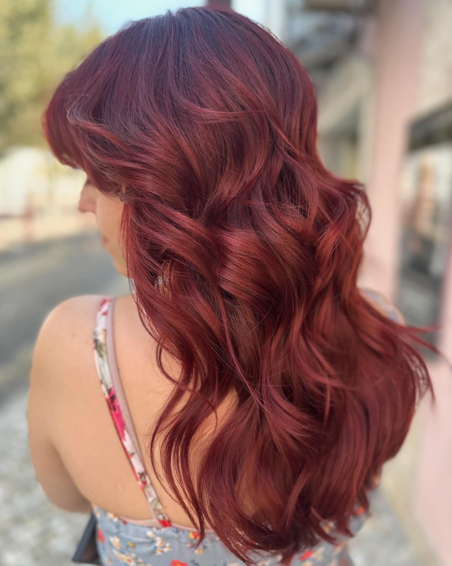 Cherry Cola Hair Color