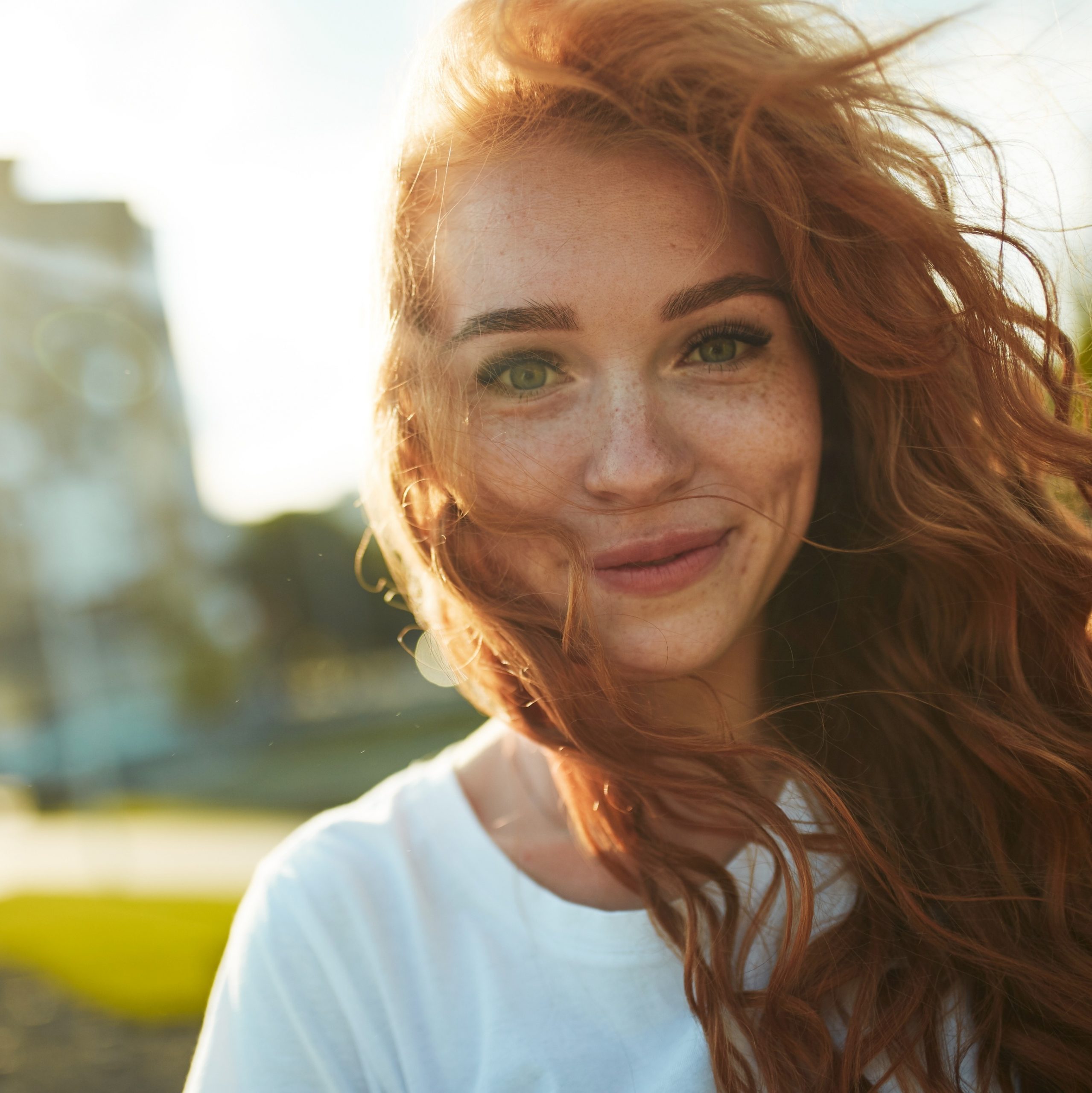 Vibrant Copper Red Air-Dried Vibrant Copper Red Air-Dried — Winter Hair Colors for Redheads