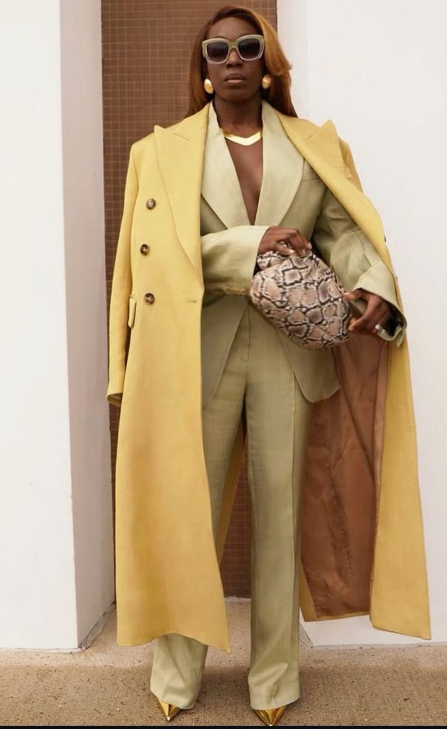 Formal Event Outfit Idea — Winter Outfits for Black Girls