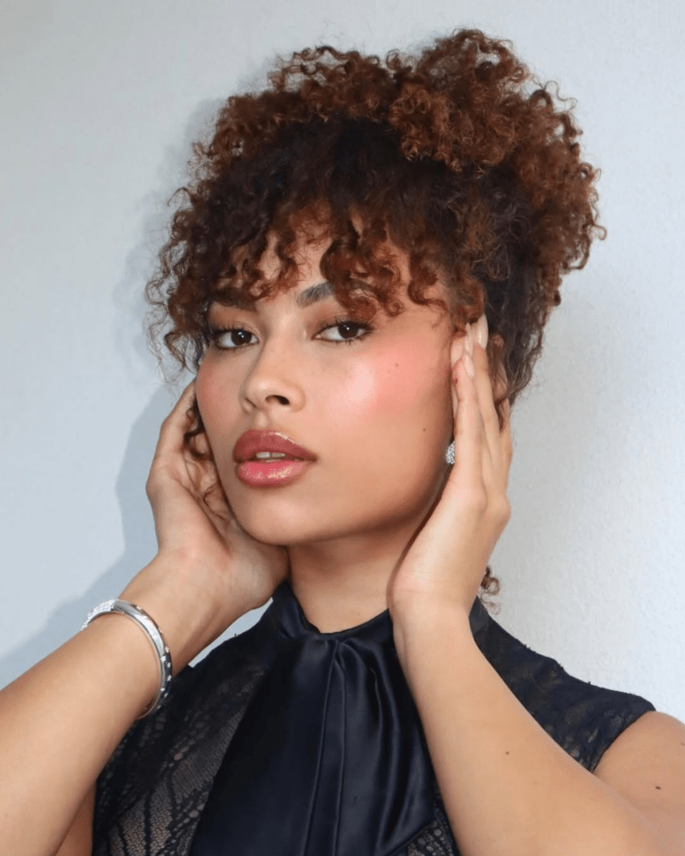Warm Auburn With Golden Highlights Visual Idea Warm Auburn With Golden Highlights Visual Idea — Winter Auburn Hair Color