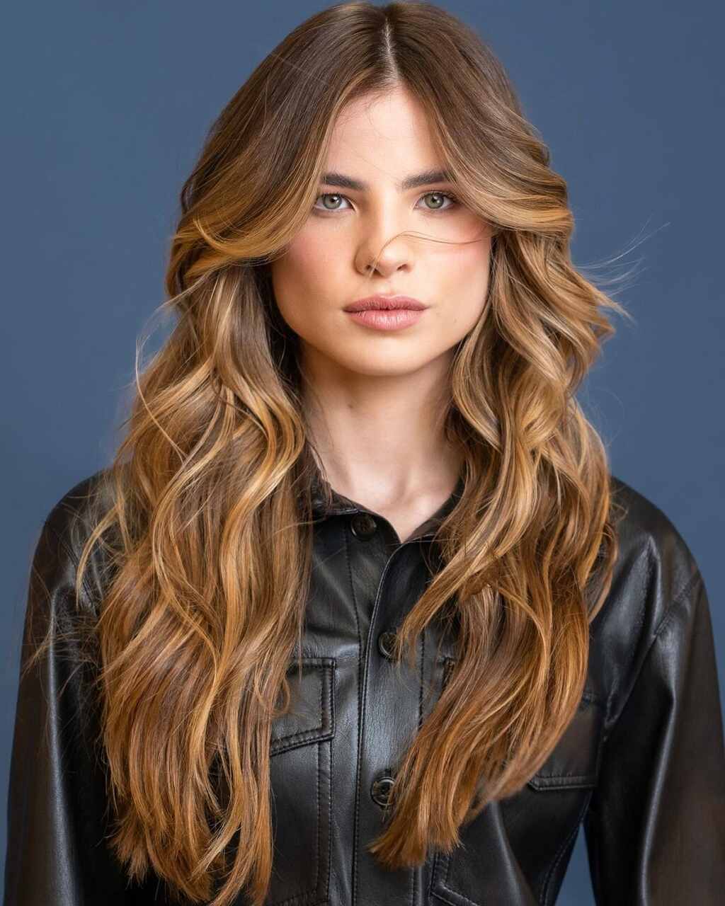 Dark Blonde with Ash Blonde Balayage Dark Blonde with Ash Blonde Balayage — Winter Hair Colors for Plus Size Women